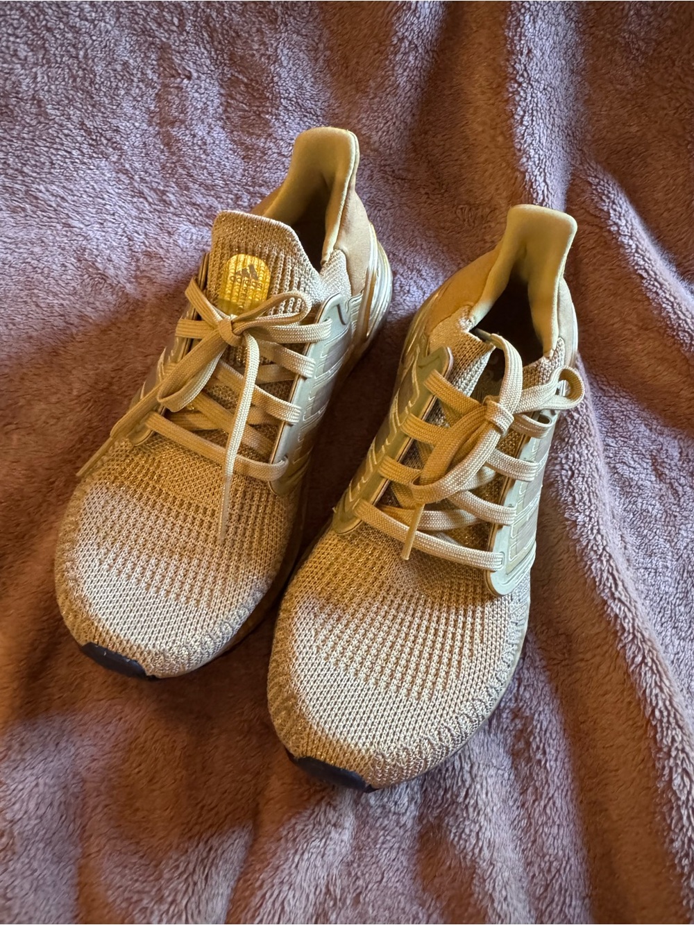 Gold Adidas Ultraboost